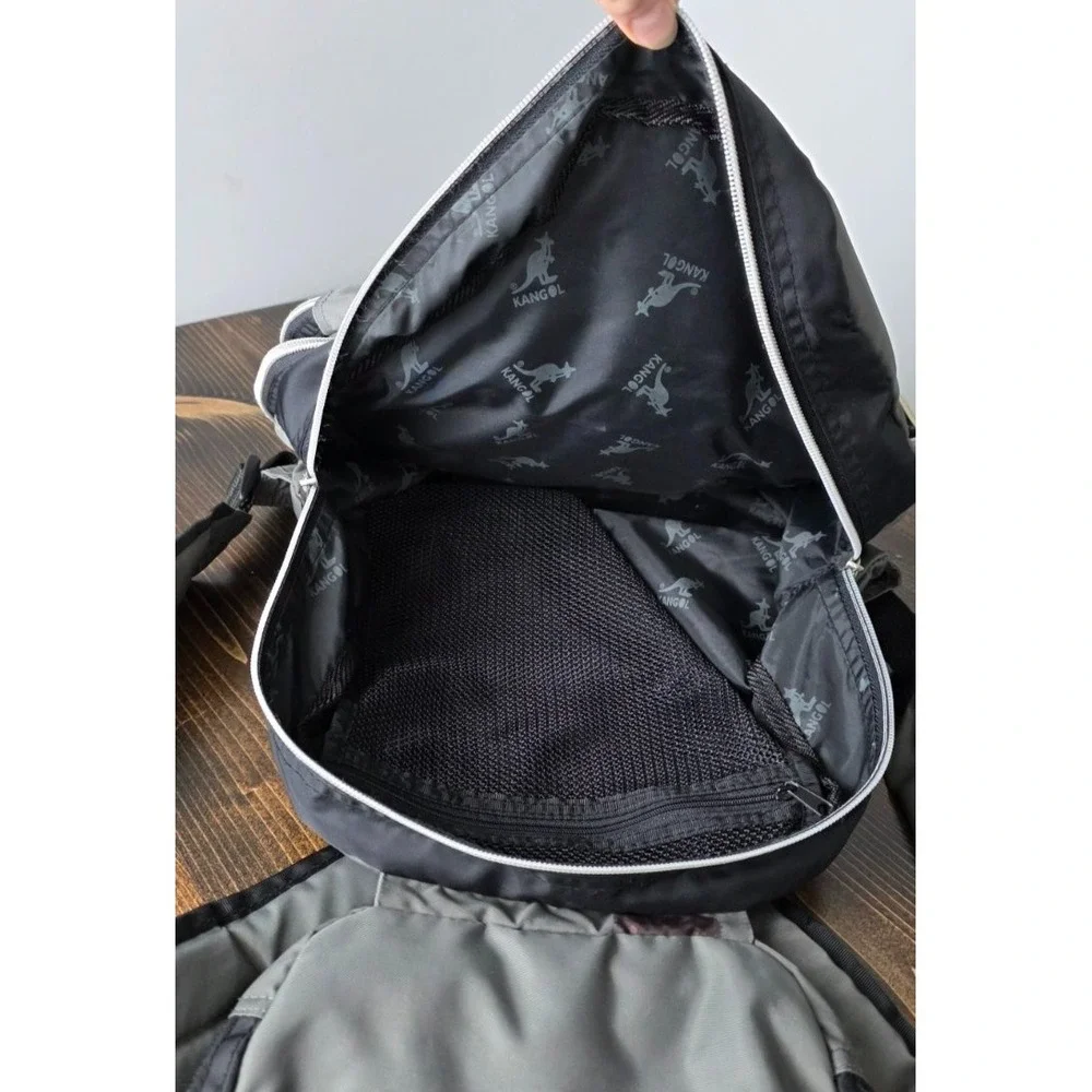 KANGOL Multi-Pocket Gray‎ Travel Backpack